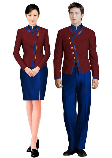 酒店服務(wù)員工作服